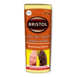 Tabaco bristol vainilla caramelo 45g