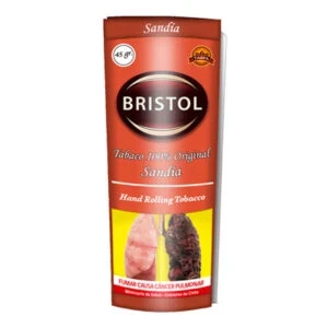Tabaco Bristol Sandia 45 grs. $4.490