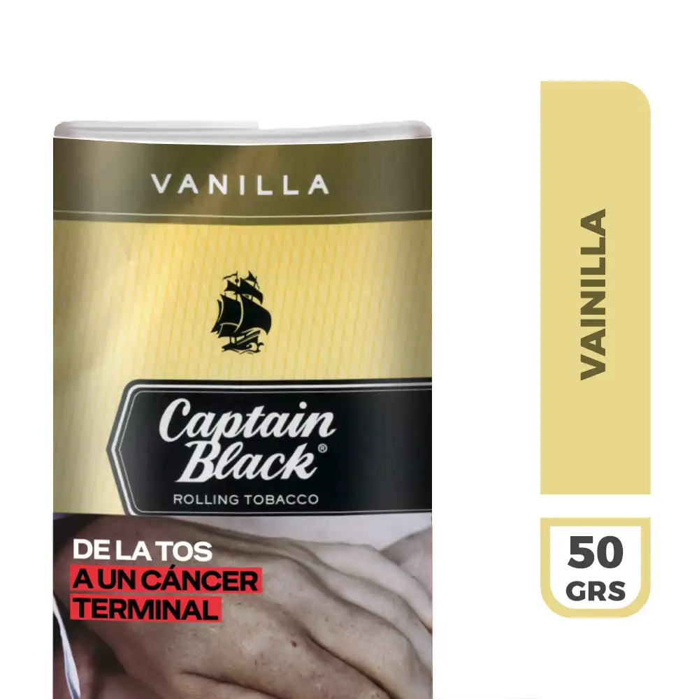 Tabaco Captain Black Vainilla 50 Gr - Imagen 2